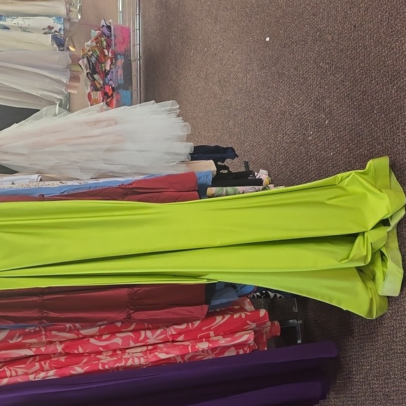 Kiwi Stretch Jersey Prom Dress - Picture 2 of 6